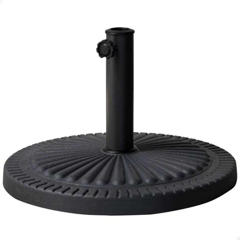 Base per Ombrellone Aktive 14 Kg Nero Acciaio Poliresina 49 x 32 cm Base per Ombrellone Aktive 14 Kg Nero Acciaio Poliresina 49 x 32 cm