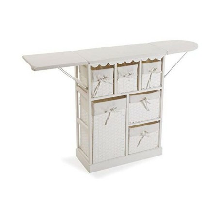 Ferro da Stiro con Caldaia Basic Bianco Legno (30 x 85 x 130 cm)