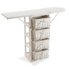 Ferro da Stiro con Caldaia Basic Bianco Legno (30 x 85 x 110 cm)