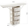 Ferro da Stiro con Caldaia Basic Bianco Legno (30 x 85 x 110 cm)