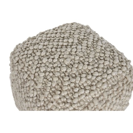 Poggiapiedi Home ESPRIT Beige 45 x 45 x 45 cm