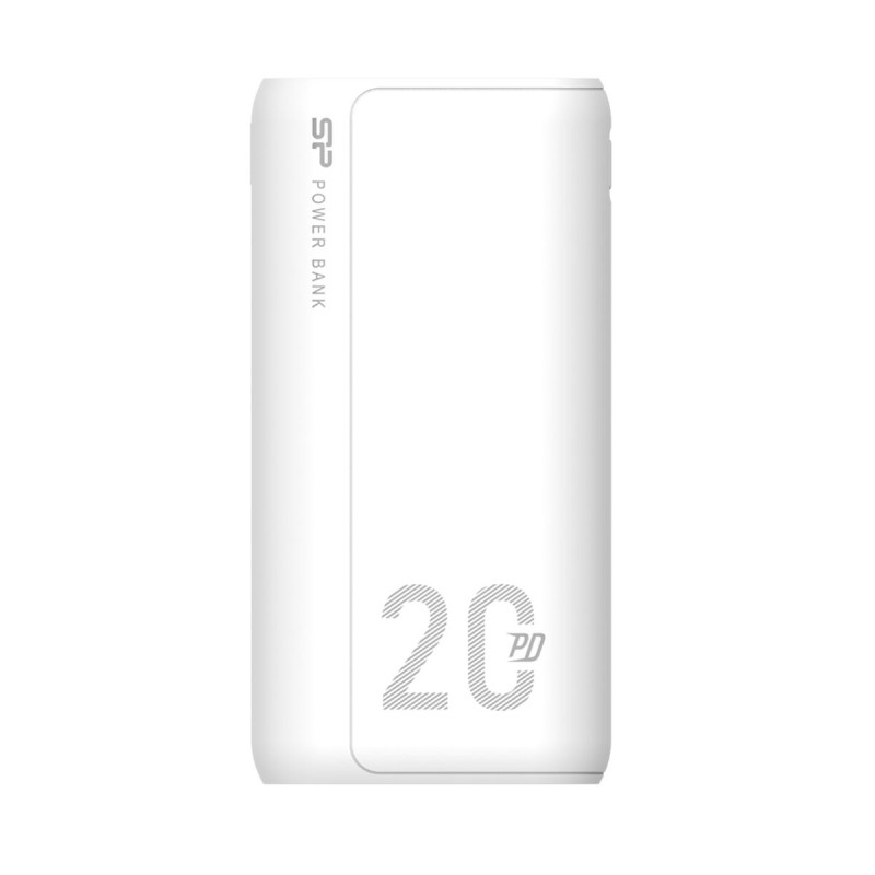 Powerbank Silicon Power SP20KMAPBKQS150W Bianco 20000 mAh Powerbank Silicon Power SP20KMAPBKQS150W Bianco 20000 mAh