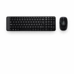 Tastiera e Mouse Wireless Logitech 920-003159 Nero Qwerty in Spagnolo
