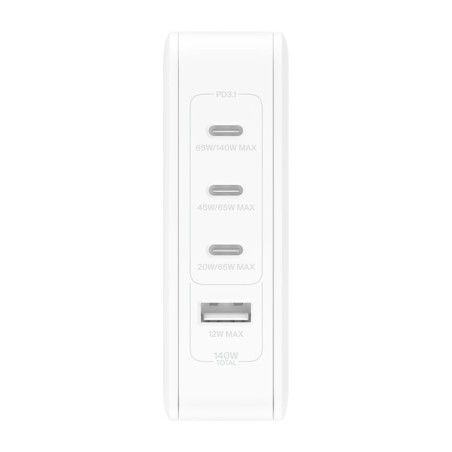 Caricabatterie da Parete Belkin WCH014BTWH 140 W Bianco (1 Unità)