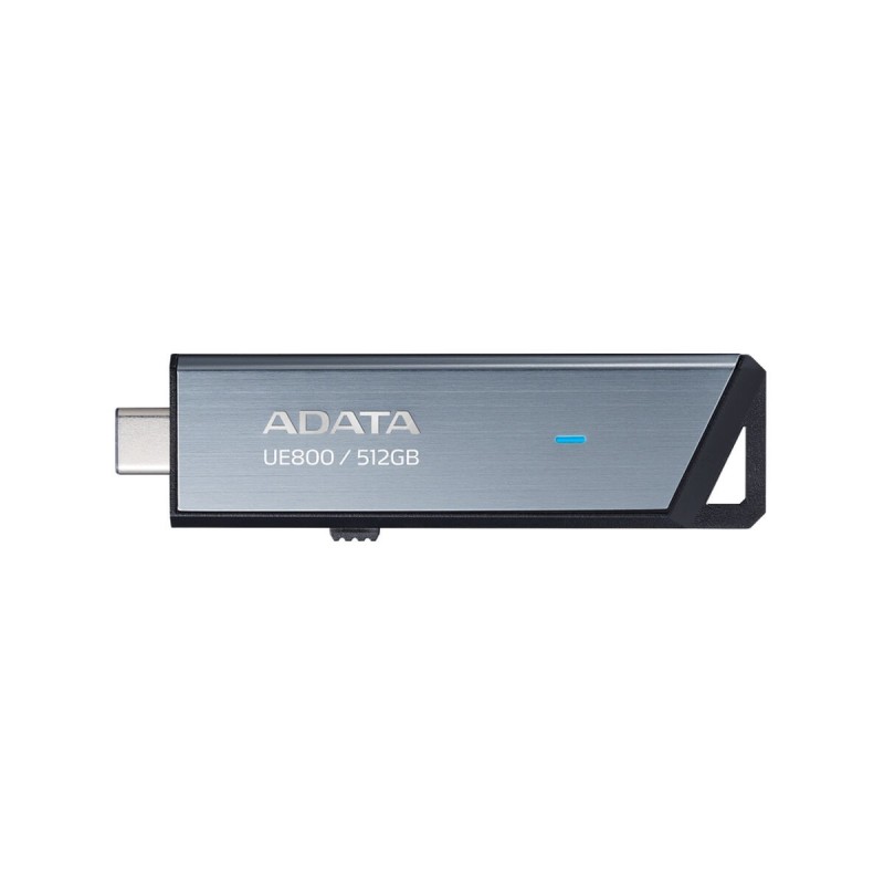 Memoria USB Adata AELI-UE800-512G-CSG 512 GB Nero Argentato
