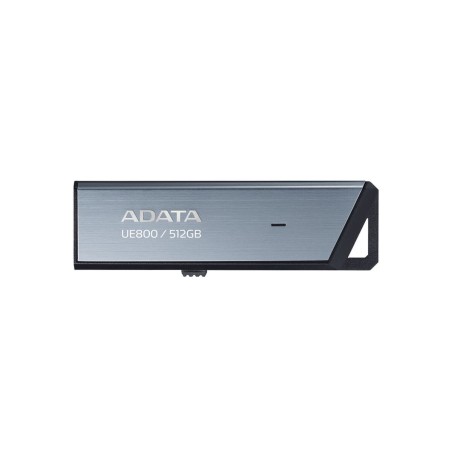 Memoria USB Adata AELI-UE800-512G-CSG 512 GB Nero Argentato