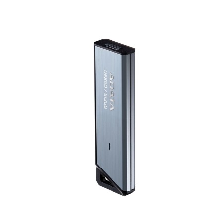 Memoria USB Adata AELI-UE800-512G-CSG 512 GB Nero Argentato
