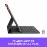 Custodia per Tablet e Tastiera Logitech 920-009478 Grigio Grafite Qwerty in Spagnolo QWERTY