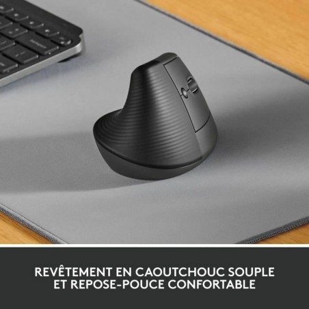 Mouse senza Fili Logitech 910-006473 Grigio Grafite Acciaio 4000 dpi