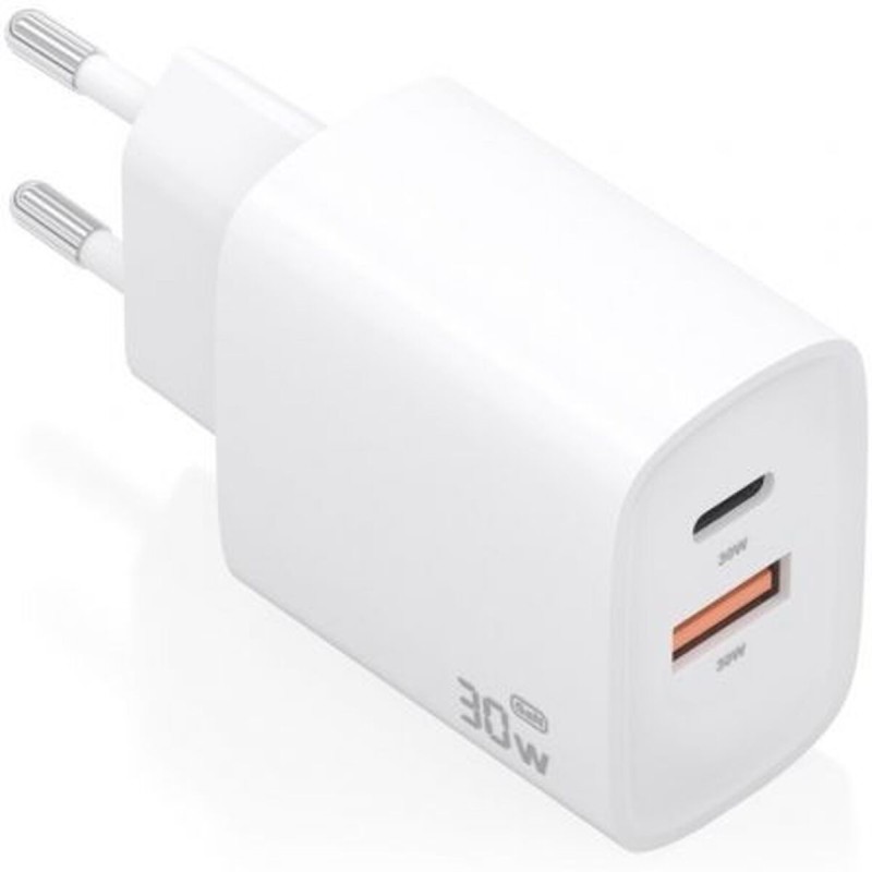 Caricabatterie da Parete Aisens A110-0952 30 W Bianco
