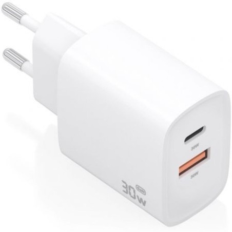 Caricabatterie da Parete Aisens A110-0952 30 W Bianco