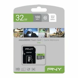 Scheda Di Memoria SDHC PNY P-SDU32GU185GW-GE 32 GB
