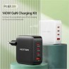 Caricabatterie da Parete Vention FEIB0-EU Nero 140 W