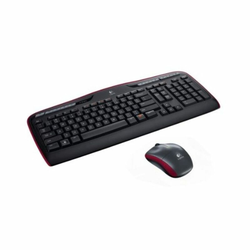 Tastiera e Mouse Wireless Logitech MK330 Nero Tastiera e Mouse Wireless Logitech MK330 Nero