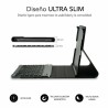Custodia per Tablet Subblim SUBKT3-BTS060 Nero Qwerty in Spagnolo