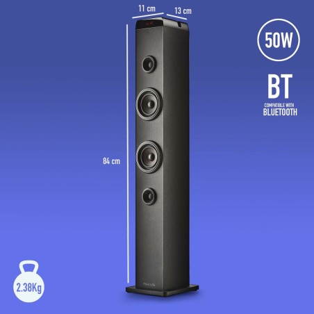 Altoparlante Bluetooth Portatile NGS SKY CHARM PRO Nero 50 W