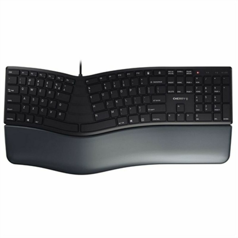 Tastiera Cherry KC 4500 ERGO Nero Qwerty in Spagnolo QWERTY Tastiera Cherry KC 4500 ERGO Nero Qwerty in Spagnolo QWERTY
