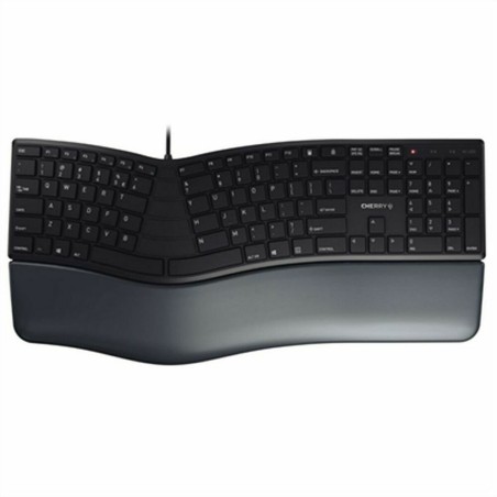 Tastiera Cherry KC 4500 ERGO Nero Qwerty in Spagnolo QWERTY