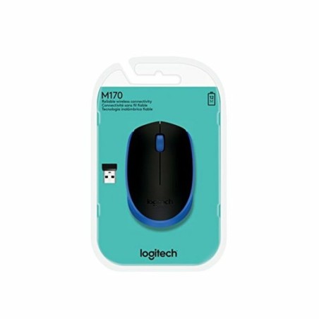 Mouse senza Fili Logitech M171 1000 dpi Azzurro