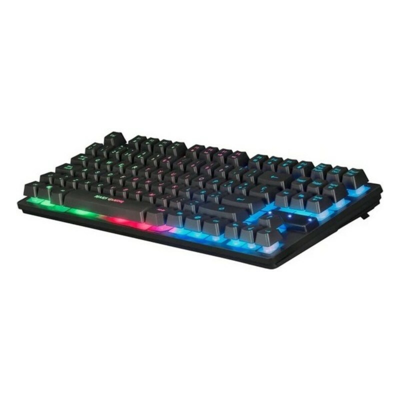 Tastiera e Mouse Gaming Mars Gaming MCPTKLES 3200 dpi RGB Nero (Spagnolo) Tastiera e Mouse Gaming Mars Gaming MCPTKLES 3200 dpi RGB Nero (Spagnolo)