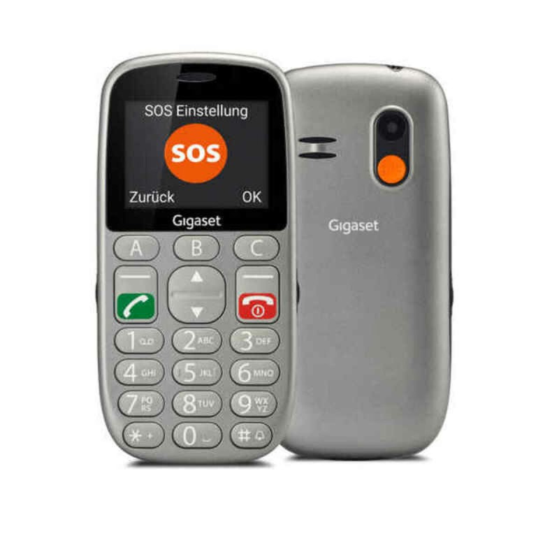 Cellulare per anziani Gigaset GL390 2,2" 2G 800 mAh Grigio Cellulare per anziani Gigaset GL390 2,2" 2G 800 mAh Grigio