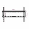 Supporto TV Ewent EW1503 37"-70" 35 kg
