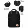 Zaino per Portatile Silver Electronics 111721540199 Azzurro Nero 16"