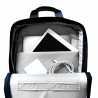 Zaino per Portatile Silver Electronics 111721540199 Azzurro Nero 16"