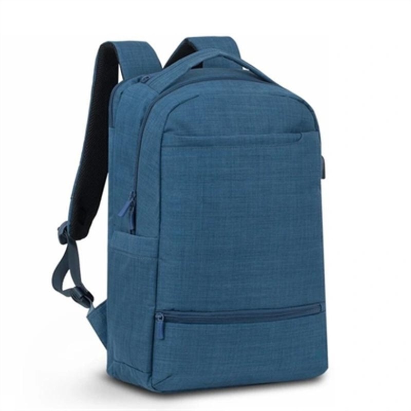 Valigetta per Portatile Rivacase Biscayne Azzurro 17,3" 17" Valigetta per Portatile Rivacase Biscayne Azzurro 17,3" 17"