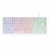 Tastiera Mars Gaming MK023 TKL FRGB Bianco