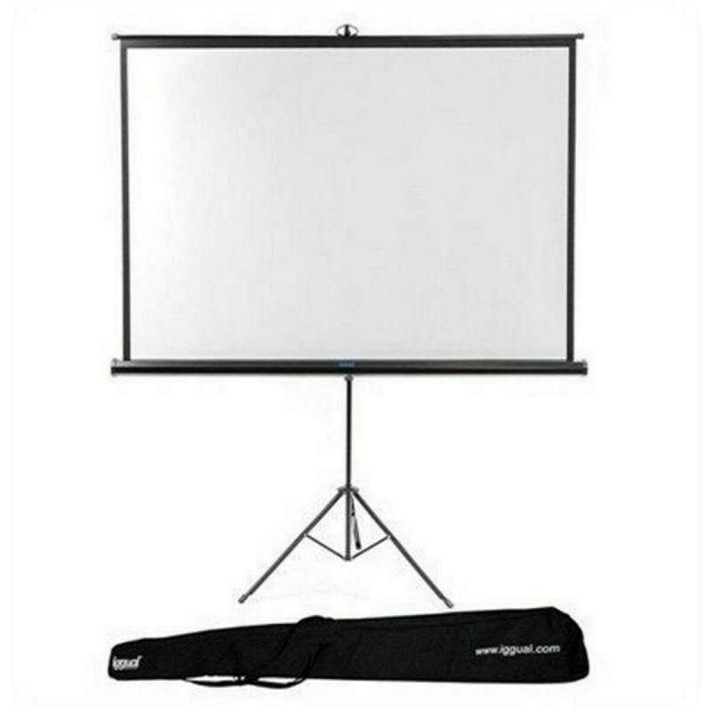 Schermo a Muro con Tripode + Borsa iggual PSITS180 180 x 180 cm Schermo a Muro con Tripode + Borsa iggual PSITS180 180 x 180 cm