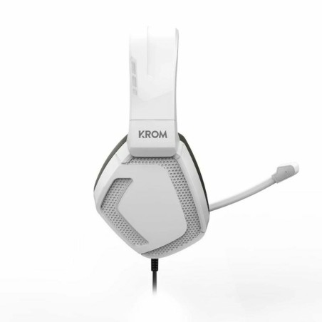 Auricolari con Microfono Nox-Xtreme KROM KOPA PRO Bianco Nero