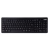 Tastiera e Mouse Wireless Nilox NXKMWE0001 Nero Qwerty in Spagnolo QWERTY