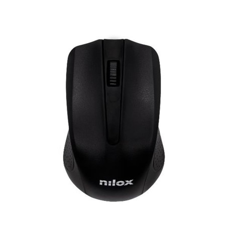Tastiera e Mouse Wireless Nilox NXKMWE0001 Nero Qwerty in Spagnolo QWERTY