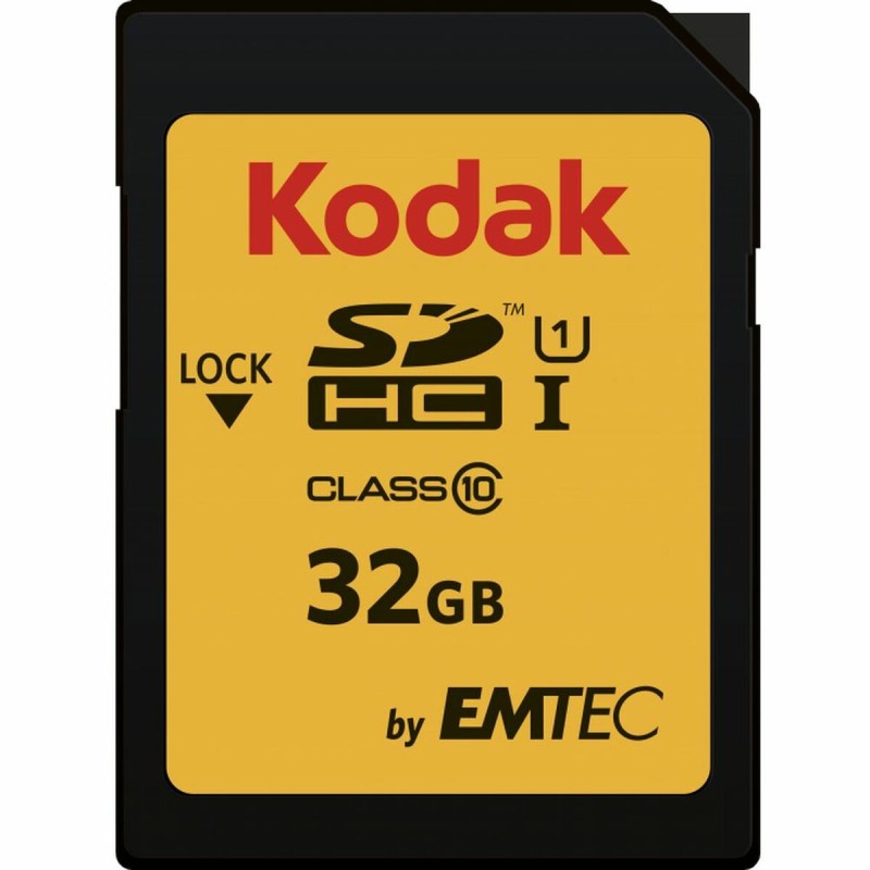 Scheda Di Memoria Micro SD con Adattatore Kodak SDHC32GBCLASS10U1 32 GB SDHC UHS-I Classe 10 Scheda Di Memoria Micro SD con Adattatore Kodak SDHC32GBCLASS10U1 32 GB SDHC UHS-I Classe 10