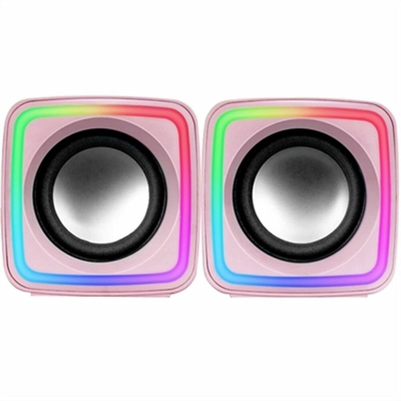 Altoparlanti PC Mars Gaming MSCUBEP 8W Rosa 4 W Altoparlanti PC Mars Gaming MSCUBEP 8W Rosa 4 W