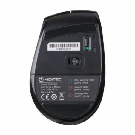 Mouse senza Fili Hiditec MOU010002 2000 DPI Nero