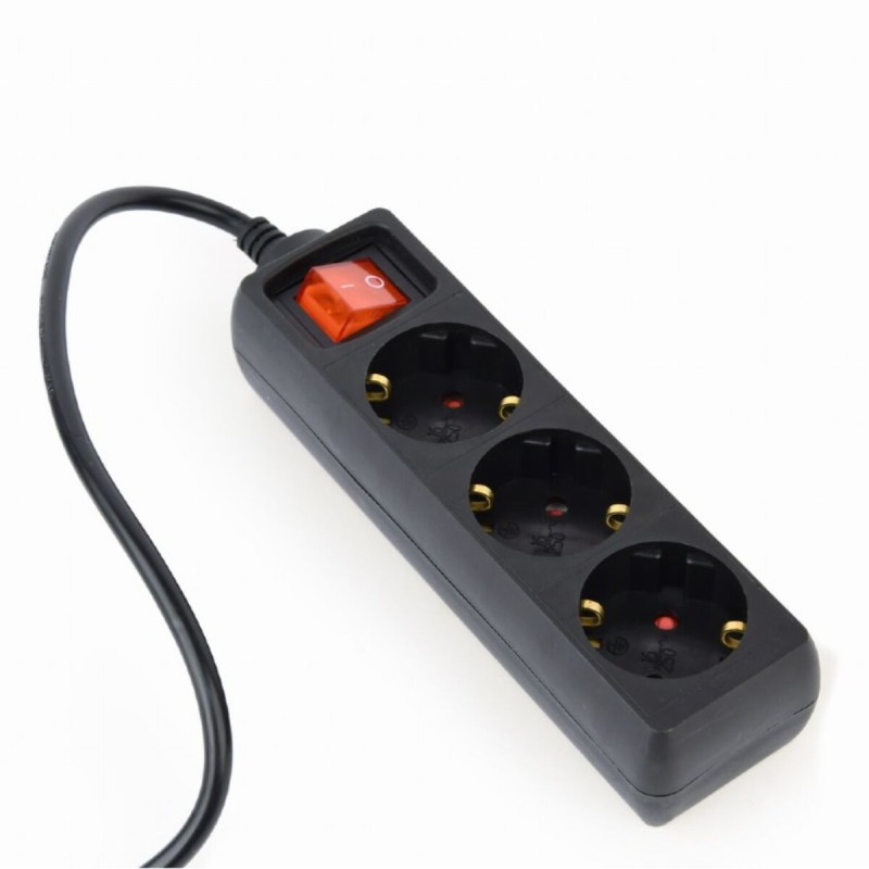 Ciabatta Multipresa GEMBIRD EG-PSU3-01 (0,6 m) Ciabatta Multipresa GEMBIRD EG-PSU3-01 (0,6 m)