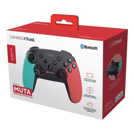 Controller Gaming Trust 25427 Azzurro Nero Rosso Bluetooth Nintendo Switch