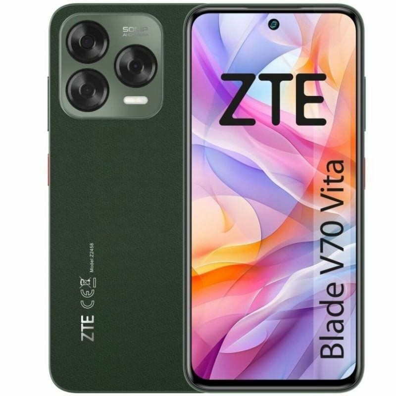 Smartphone ZTE Blade V70 Vita Octa Core 8 GB RAM 256 GB Verde 6,7" Smartphone ZTE Blade V70 Vita Octa Core 8 GB RAM 256 GB Verde 6,7"