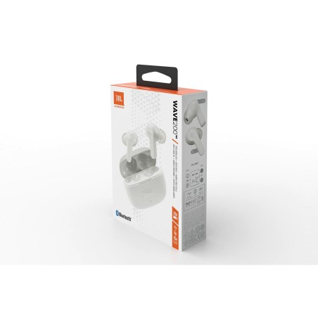 Auricolari Bluetooth con Microfono JBL JBLW200TWSWHT Bianco