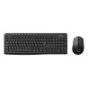 Tastiera e Mouse CoolBox Nero Qwerty in Spagnolo