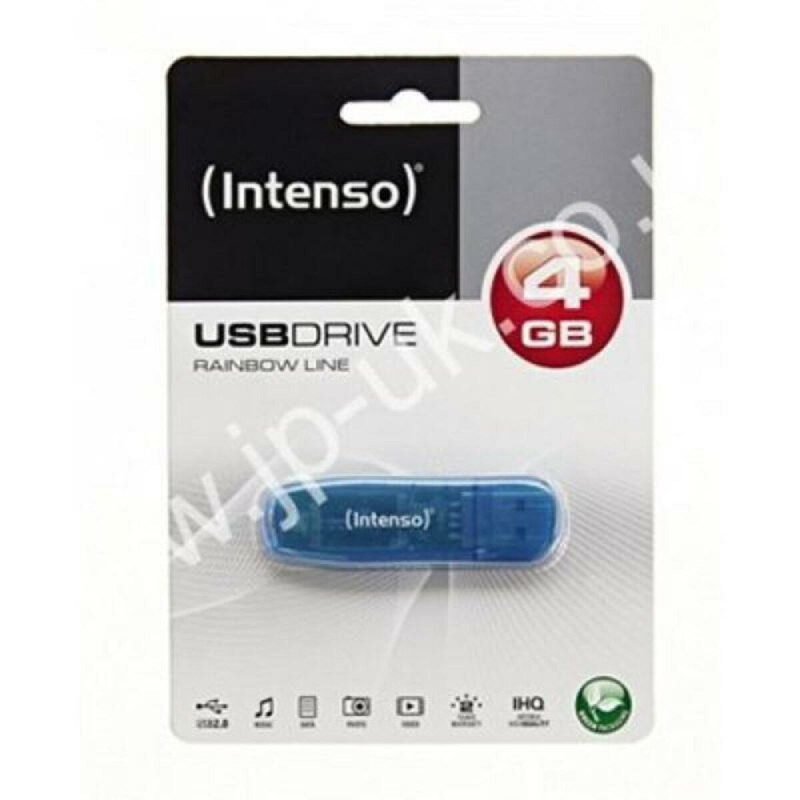 Memoria USB INTENSO 3502450 4 GB Azzurro Memoria USB INTENSO 3502450 4 GB Azzurro