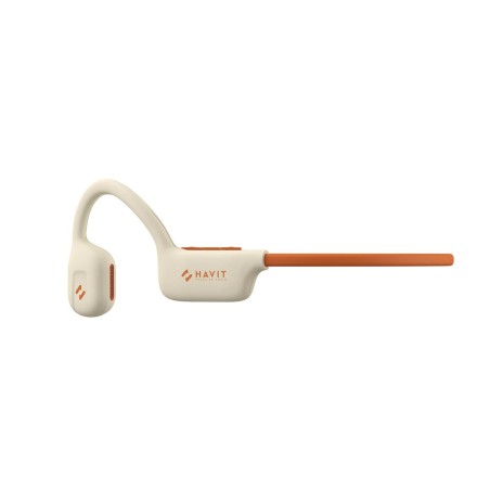 Auricolari Sportivi a Conduzione Ossea Havit E510BT(Freego1 Air) Beige Arancio