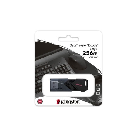 Memoria USB Kingston DataTraveler Exodia Onyx Nero 256 GB