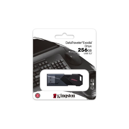 Memoria USB Kingston DataTraveler Exodia Onyx Nero 256 GB
