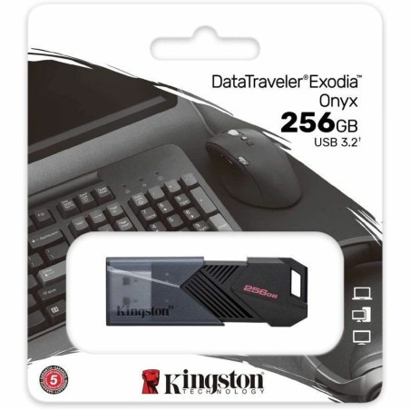 Memoria USB Kingston DataTraveler Exodia Onyx Nero 256 GB