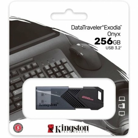 Memoria USB Kingston DataTraveler Exodia Onyx Nero 256 GB