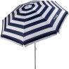 Ombrellone Aktive Azzurro/Bianco 180 x 185 x 180 cm Acciaio Tessuto Oxford (12 Unità)