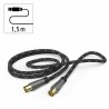 Cavo Antenna Hama 00205070 Nero 1,5 m